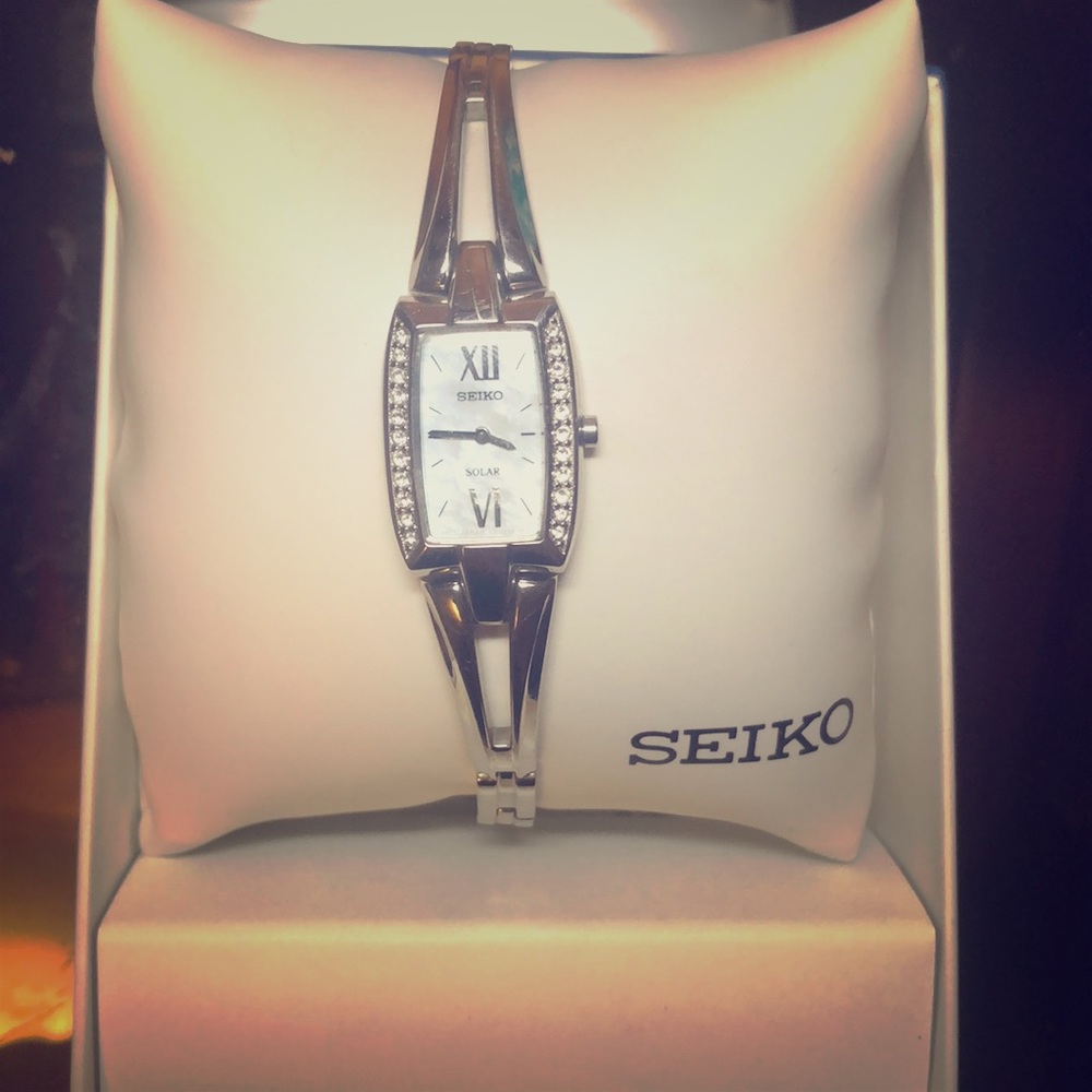 Women’s Seiko Solar Quartz Analog Watch